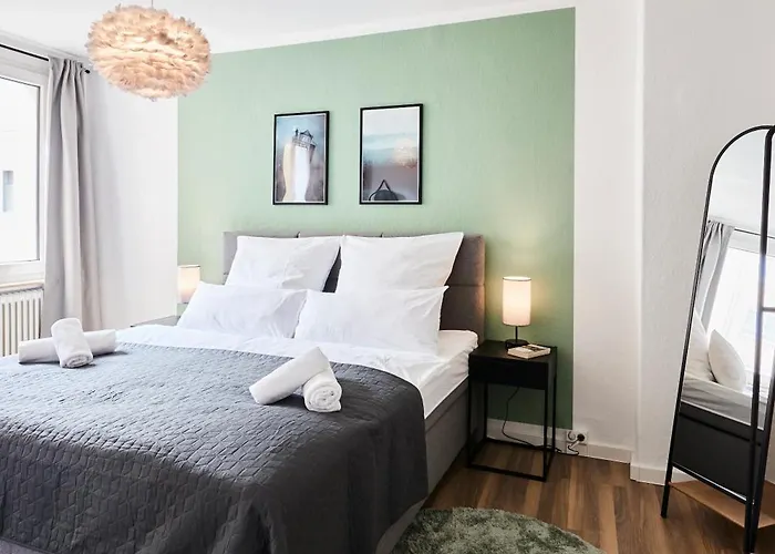 Appartement Olive - 3x Kingsize Bedrooms - Free Parking Hanovre